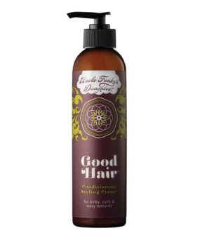 Uncle Funky´s Daughter Good Hair Leave-in Conditioning Styling Creme Curly er en krøllecreme balsam godkendt til curly girl metoden