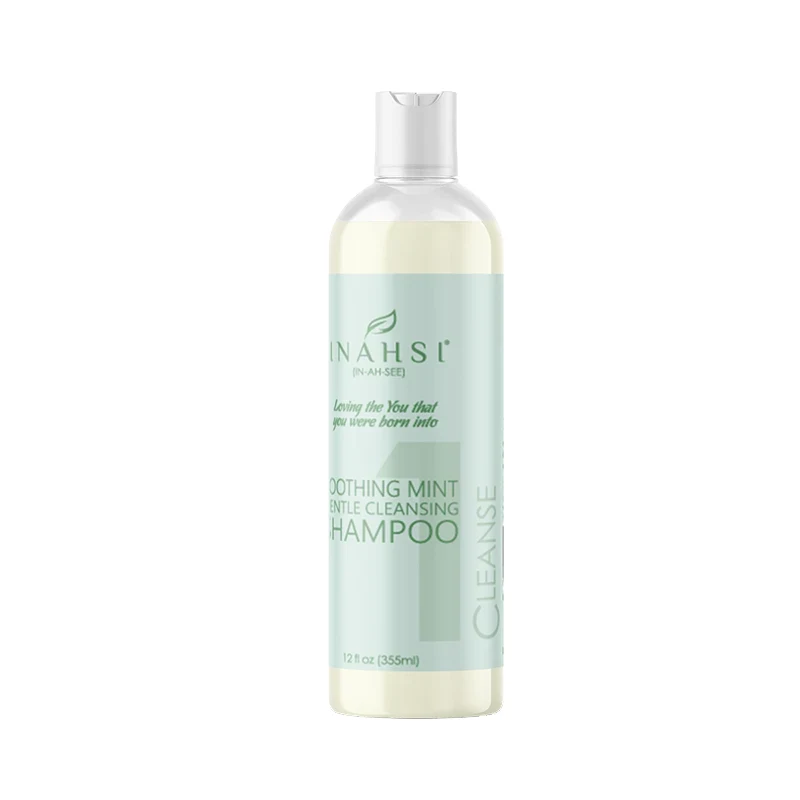 Inahsi Soothing Mint Gentle Cleansing Shampoo 12oz_offset-800x800