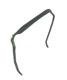Zazzy Bandz er den patenteret hårbøjle der ikke giver hovedpine her i farven Dark Olive i slim modellen