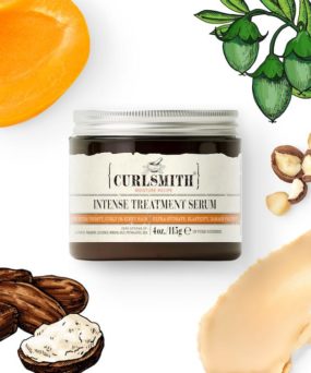 Curlsmith Intense Treatment Serum er en hårolie i fast form her med ingredienserne