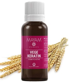 Mayam Vegetabilsk Keratin 25 ml til salg ved curlsforyou.dk