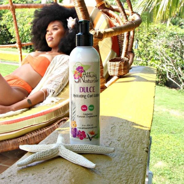 Alikay Naturals Dulce Hydrating Curl Lotion lifestyle