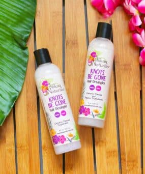 Alikay Naturals Knots Be Gone Hair Detangler two on table