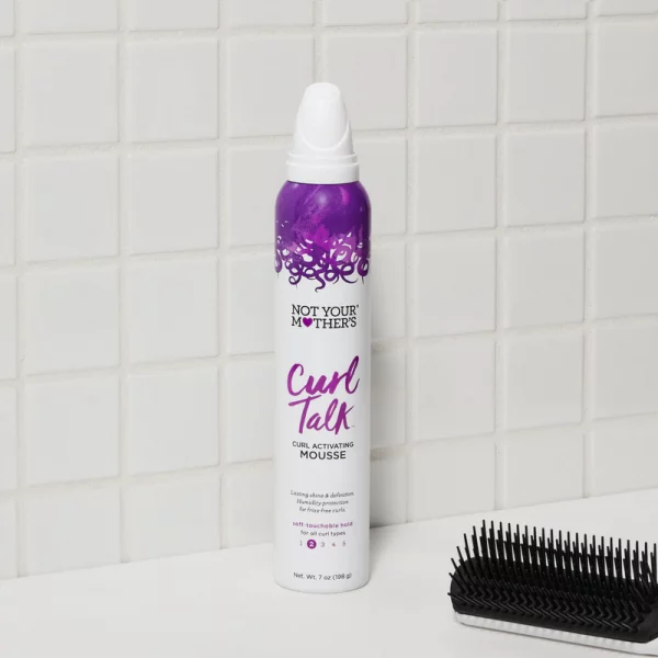 Not Your Mothers Curl Talk Curl Activating Mousse lifestyle