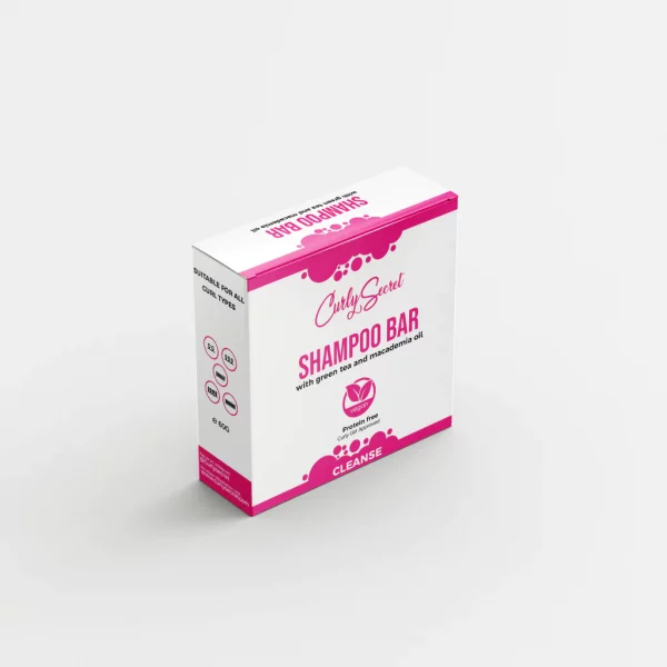 CurlySecret Shampoo Bar box