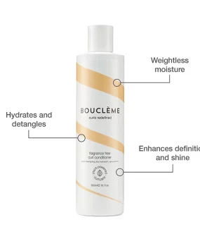 Boucleme Fragrance Free Conditioner highlights