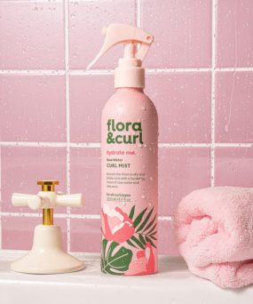 Flora & Curl Rose Water Curl Mist lifestyle