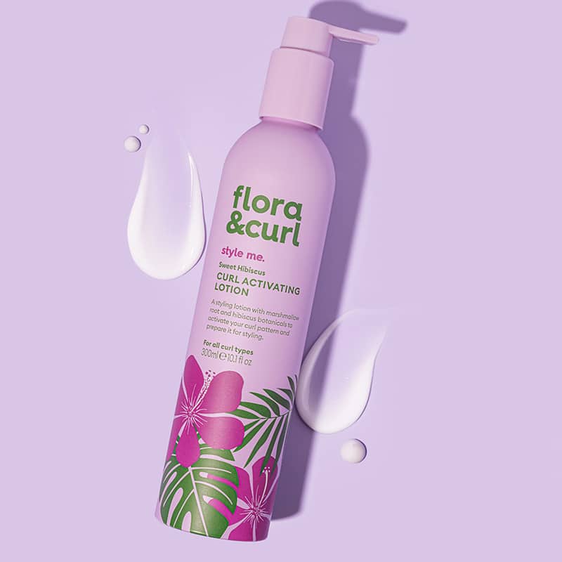Flora & Curl Sweet Hibiscus Curl Activating Lotion lifestyle