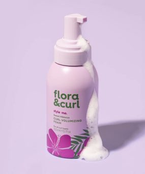 Flora & Curl Sweet Hibiscus Curl Volumizing Foam lifestyle