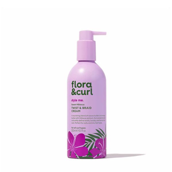 Flora & Curl Sweet Hibiscus Twist & Braid Cream