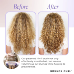 Bounce Curl – Volume Edgelift Brush i brug