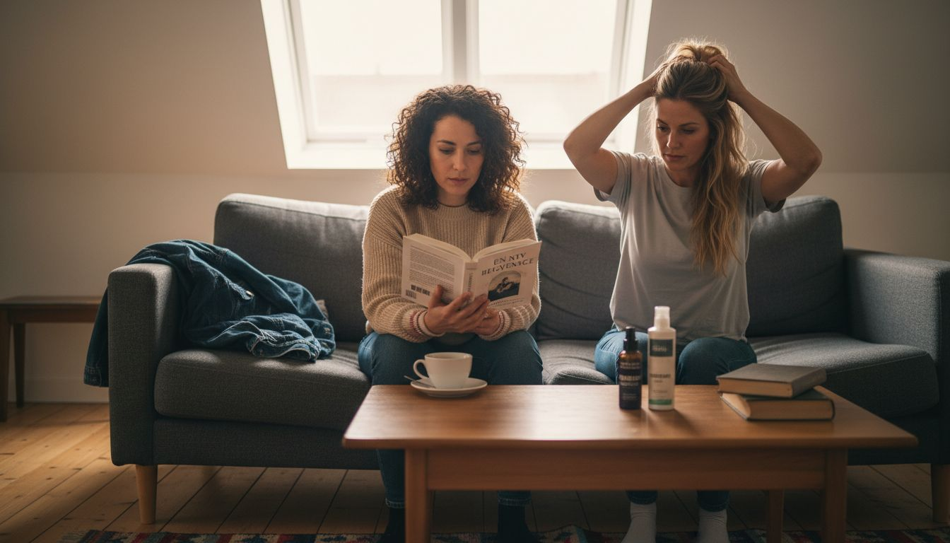 Kvinder med naturligt krøllet eller bølget hår, som passer det derhjemme