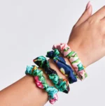Flora & Curl Small Satin Scrunchies lifestyle 5