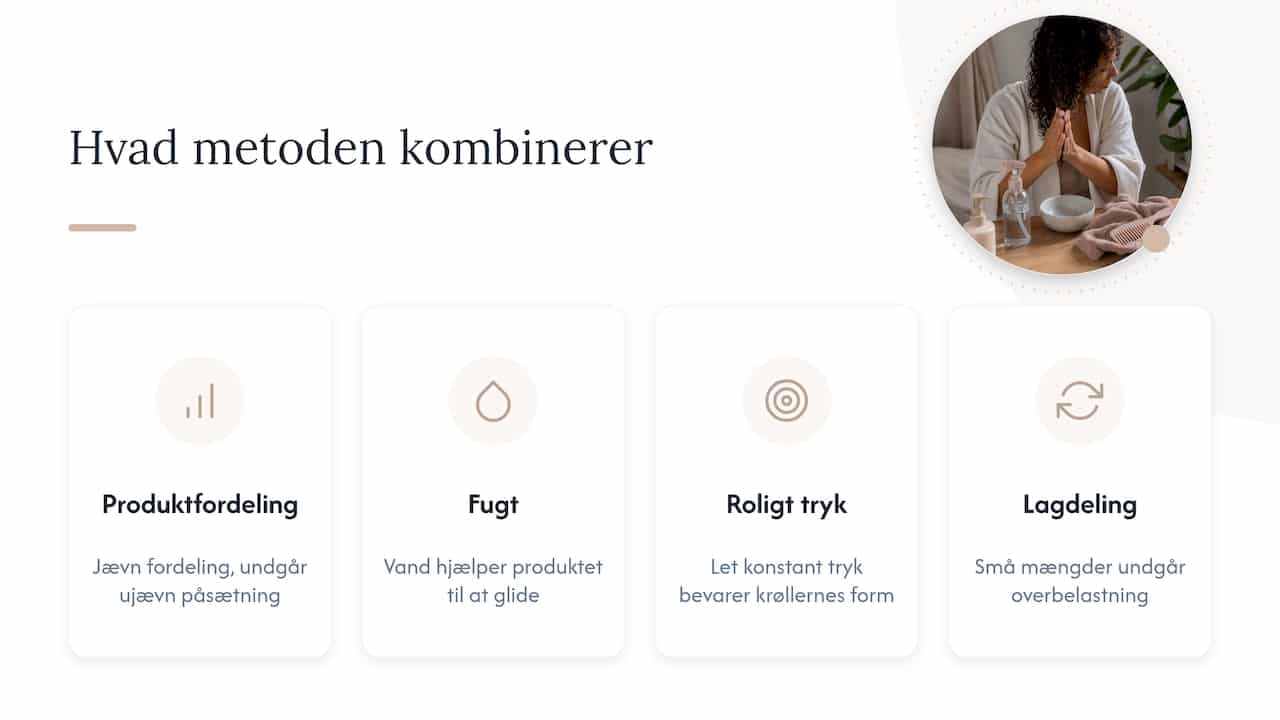 De tre elementer bag praying hands-teknikken