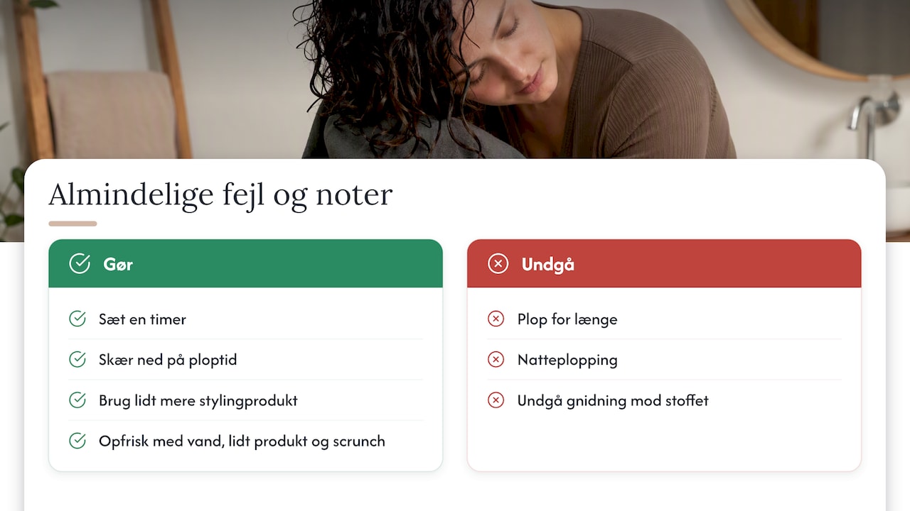 Almindelige fejl, hygral fatigue og sikkerhedsnoter — overview diagram
